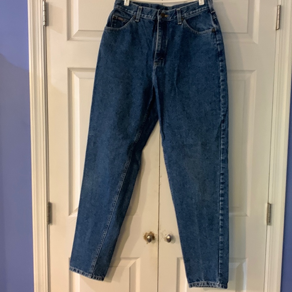 Ladies Denim Riders - these are “real” denim material.  Size 12 Long.
